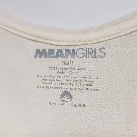 Mean Girls "Whatever. I'm getting Cheese Fries" Graphic Tshirts Size Small - Picture 6 of 6